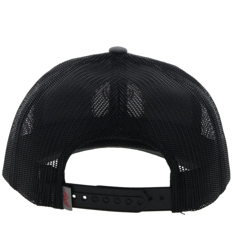 Hooey Men's O-Classic Hat in Grey/Black