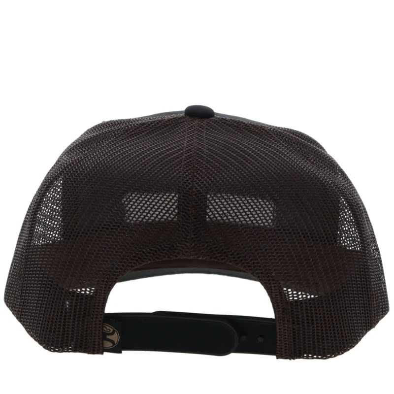 Hooey Men's Lock-Up Snapback Hat in Black