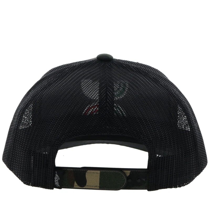 Hooey Men's Boquillas Hat in Camo/Black