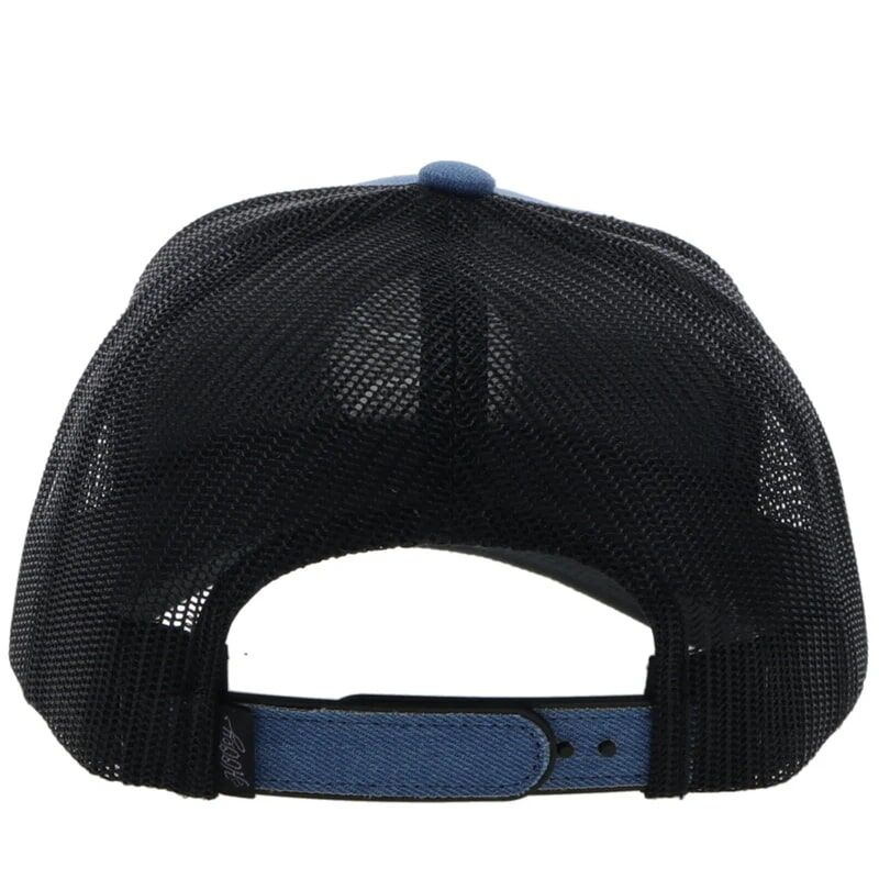 Hooey Men's Primo Hat in Denim/Black