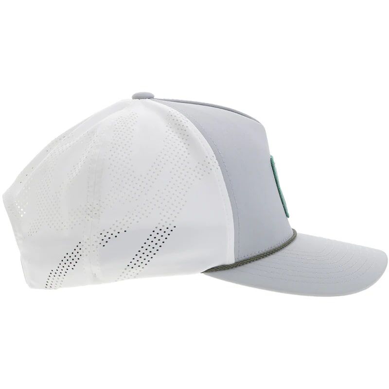 Hooey Men's Cowboy Golf Hat in Grey/White