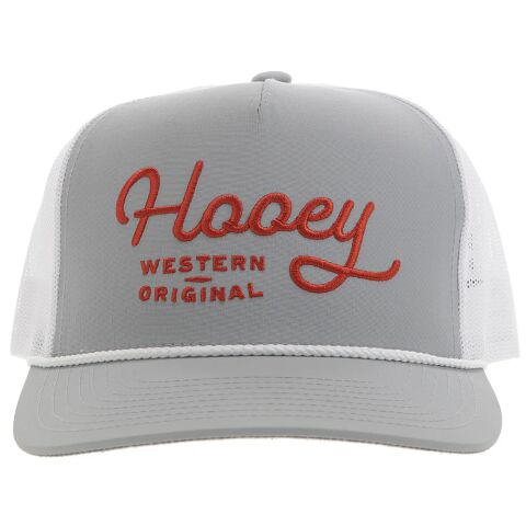 Hooey Men's OG Hooey Hat in Grey/White