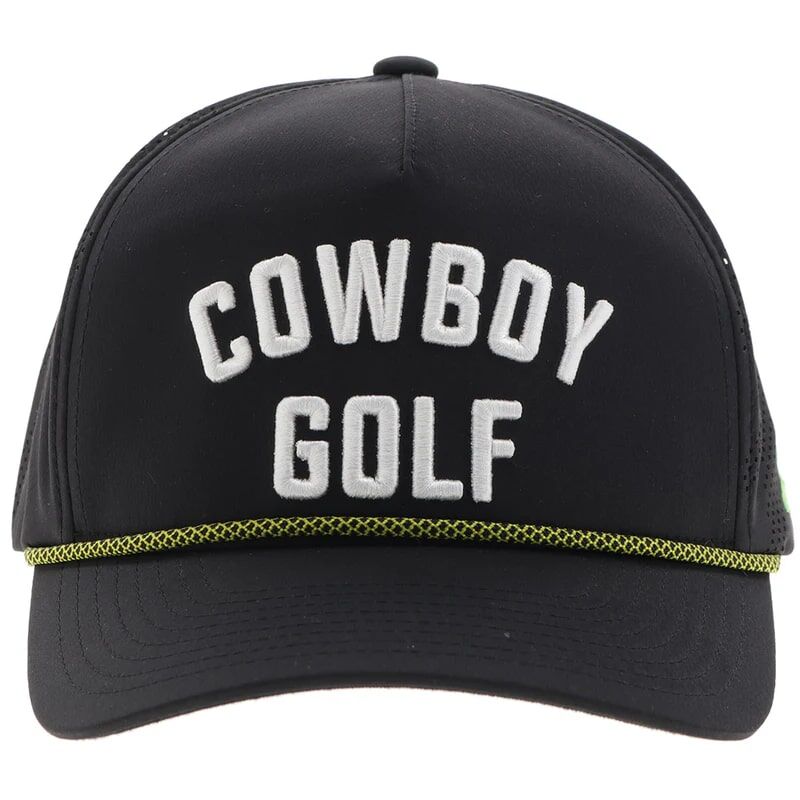 Hooey Men's Cowboy Golf Hat in Black