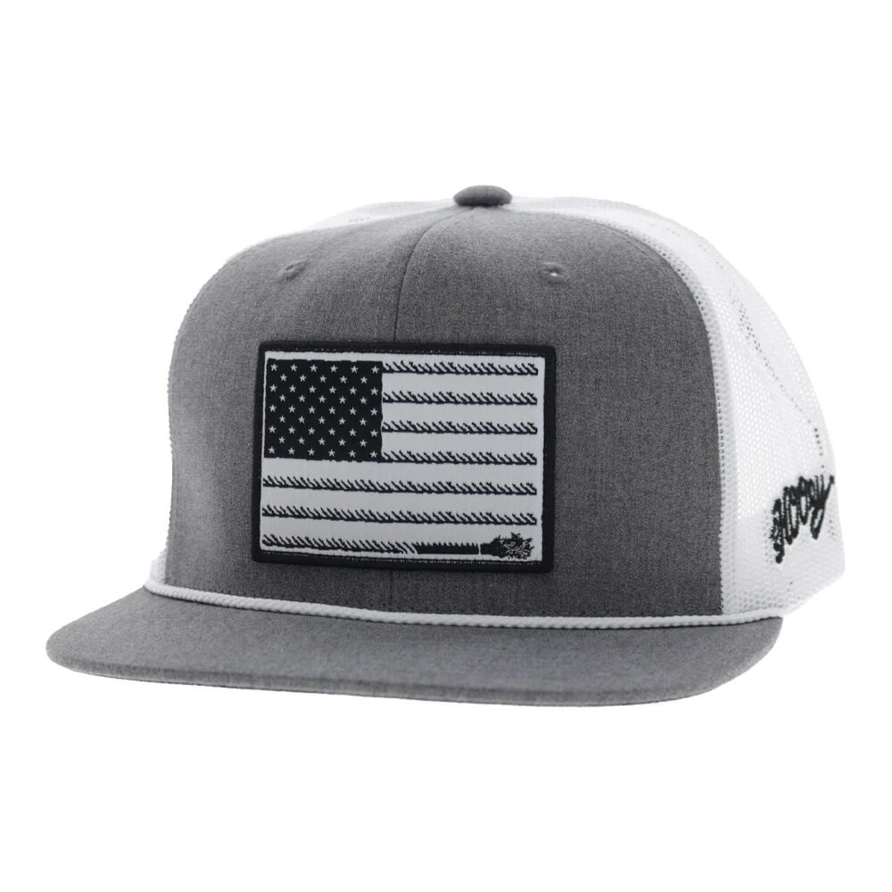 Hooey Men's Liberty Roper 6 Panel Trucker Snapback Hat