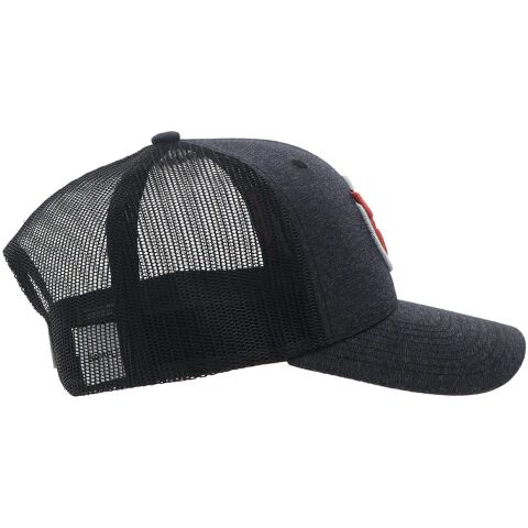 Hooey Men's Strap Roughy Hat in Charcoal