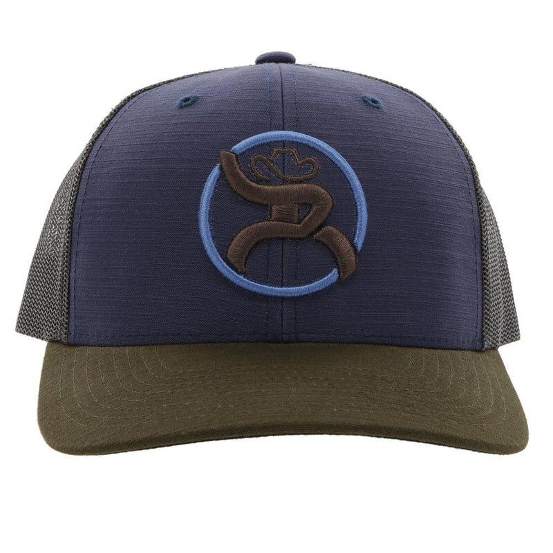 Hooey Men's Strap Roughy Hat in Navy