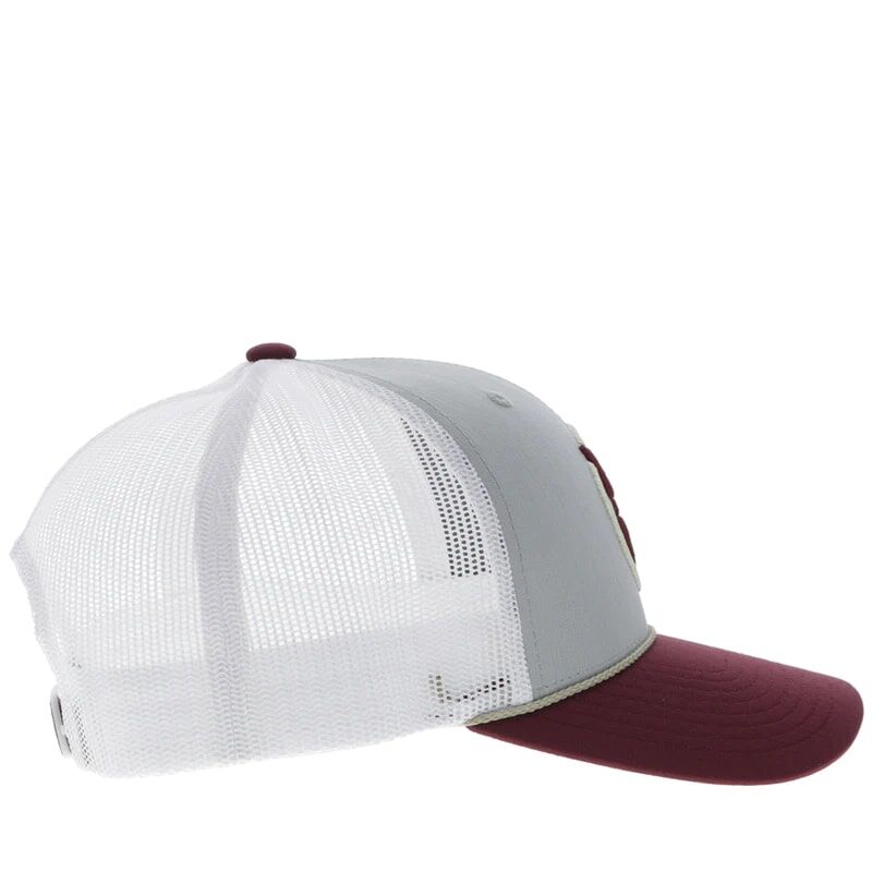 Hooey Men's Strap Roughy Hat in Grey