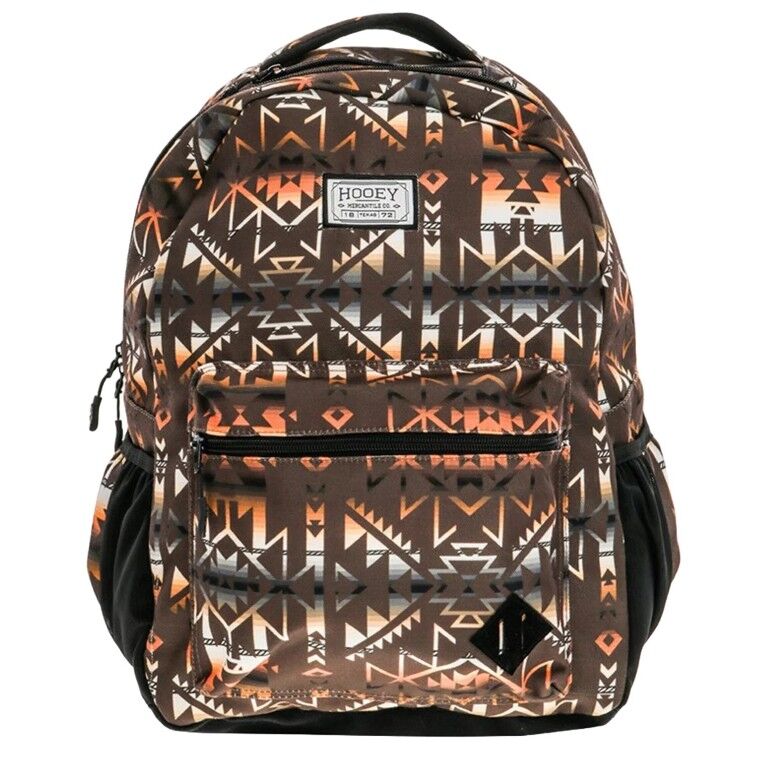 Hooey Recess Aztec Brown/Orange Backpack - Women's Bags & Purses