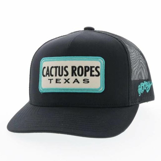 Hooey Kids' Black Cactus Ropes Texas Hat in Black