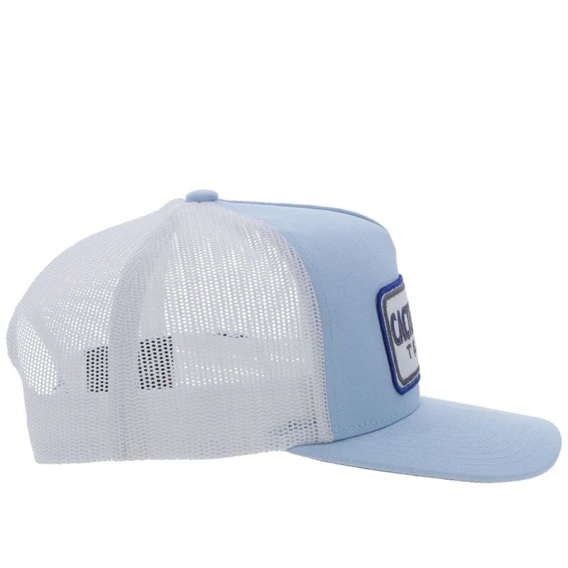Hooey Men's CR088 Cactus Ropes Hat in Blue/White