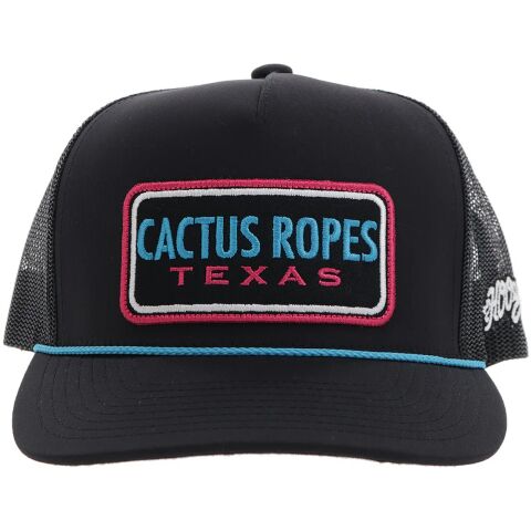 Hooey Men's CR103 Cactus Ropes Hat in Black