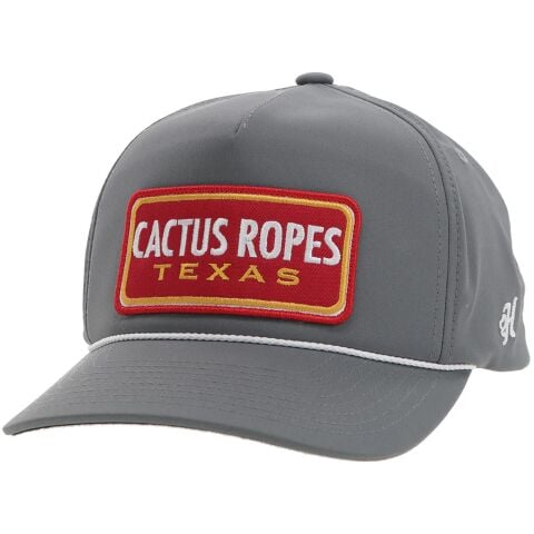 Hooey Men's CR105 Cactus Ropes Hat in Grey