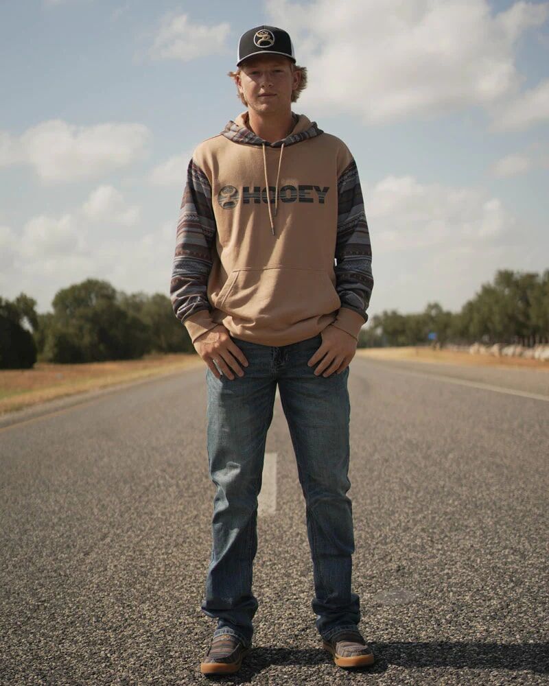 Hooey Men's Lock-Up Aztec Hoody