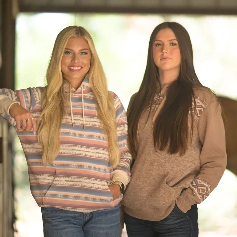 Hooey Women's Jimmy Aztec Hoody