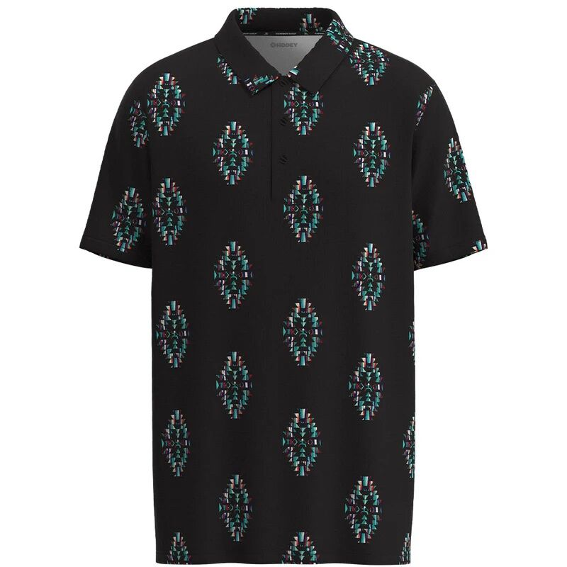 Hooey Men's The Weekender Aztec Polo