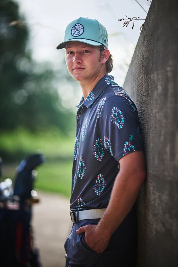 Hooey Men's The Weekender Aztec Polo