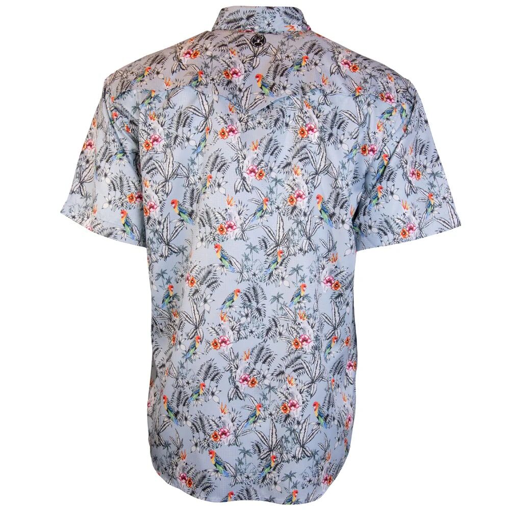 Hooey Men's Sol Short Sleeve Pearl Snap Shirt
