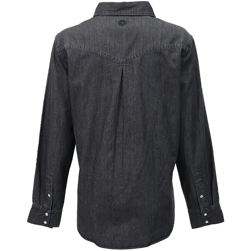 Hooey Women's Del Denim Chambray Long Sleeve Shirt