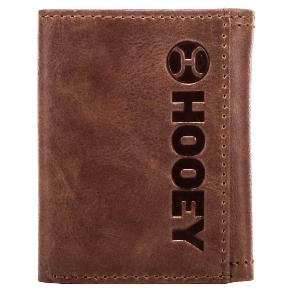 Hooey Men's Hooey Classic Smooth Trifold Wallet in Brown