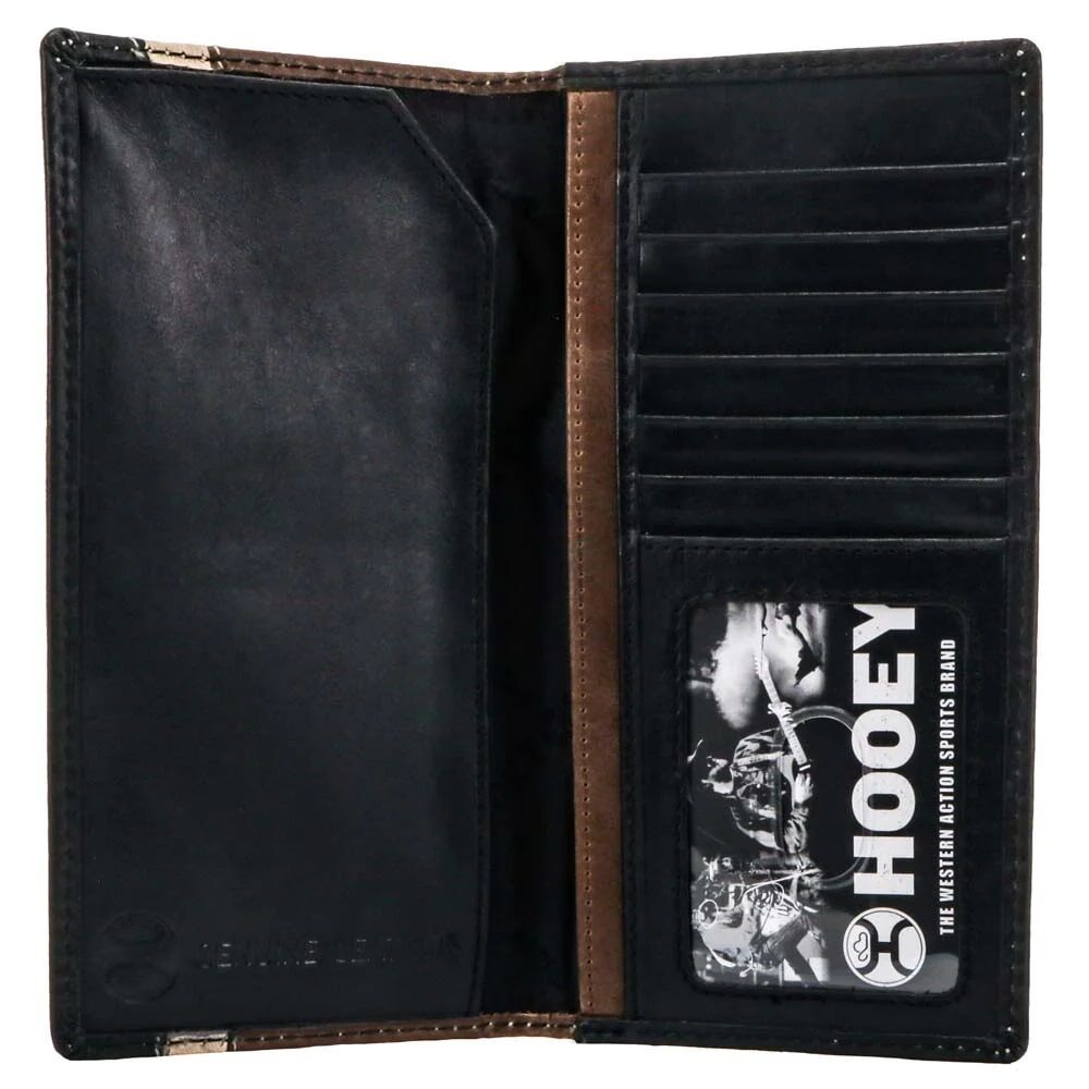 Hooey Men's Tonkawa Rodeo Hooey Wallet in Brown