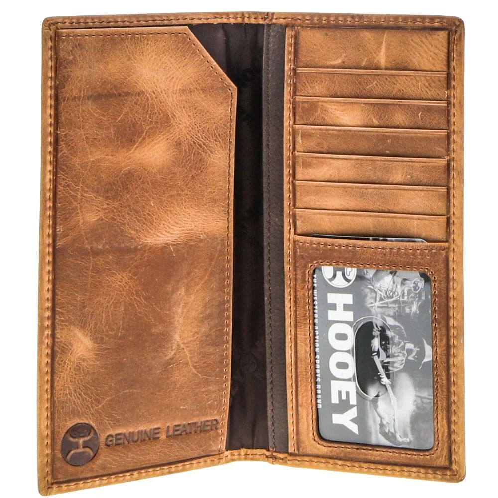 Hooey Men's Liberty Roper Rodeo Hooey Wallet in Tan