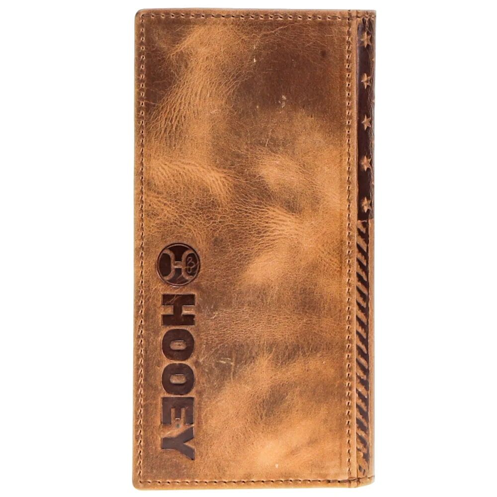 Hooey Men's Liberty Roper Rodeo Hooey Wallet in Tan