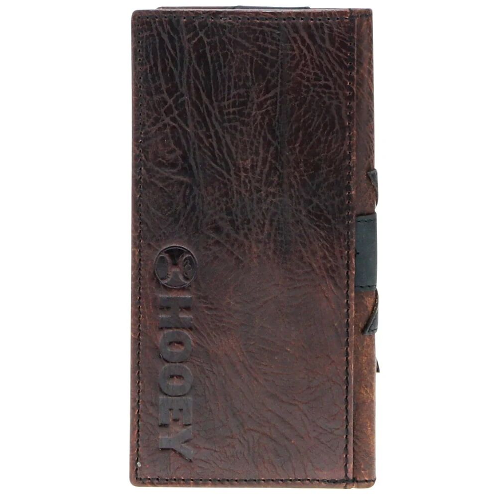 Hooey Men's Kai Patchwork Rodeo Hooey Wallet in Brown