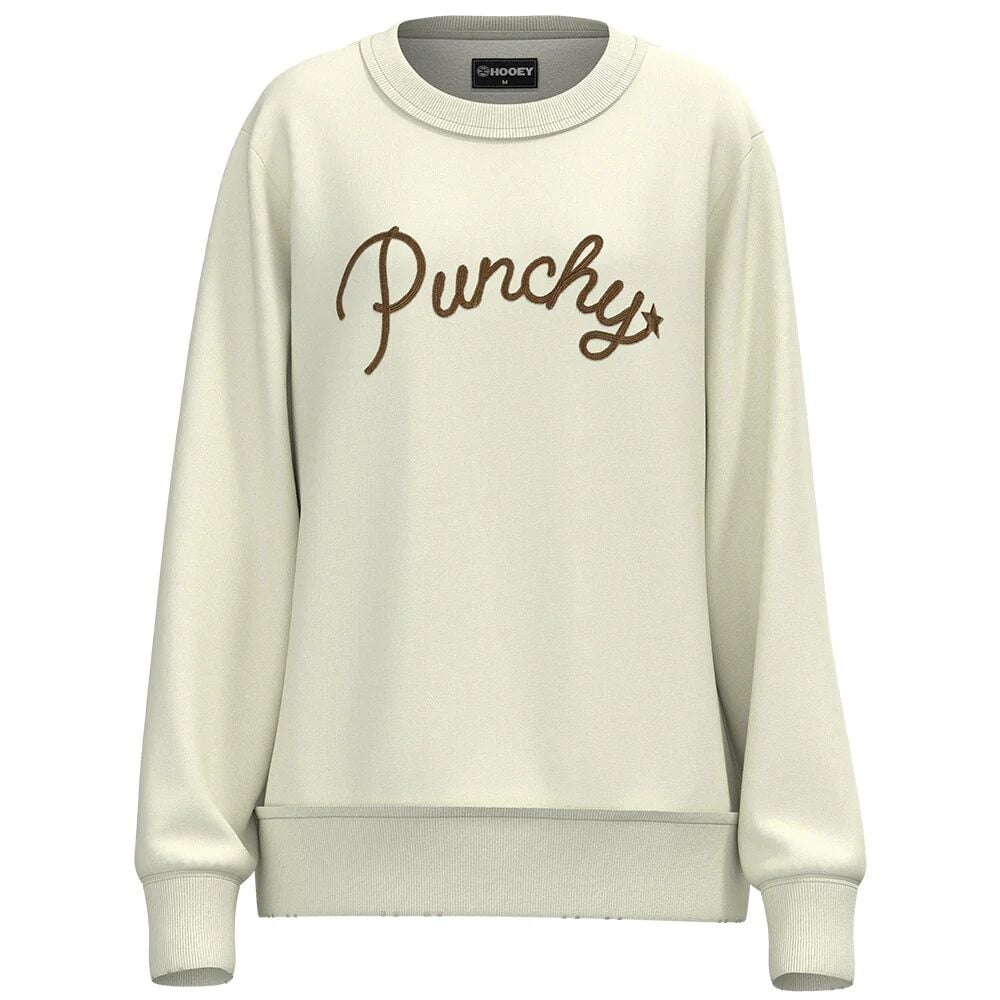 Hooey Women's Stallion Crew Punchy Logo Pullover