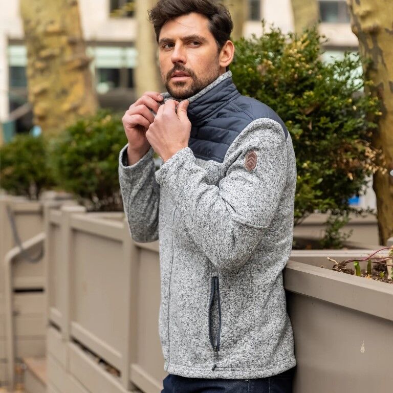 Free Country Men's Frore Knit Fleece Jacket