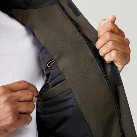 Free Country Men's Denali Mid Weight Jacket in Pewter