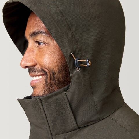 Free Country Men's Denali Mid Weight Jacket in Pewter