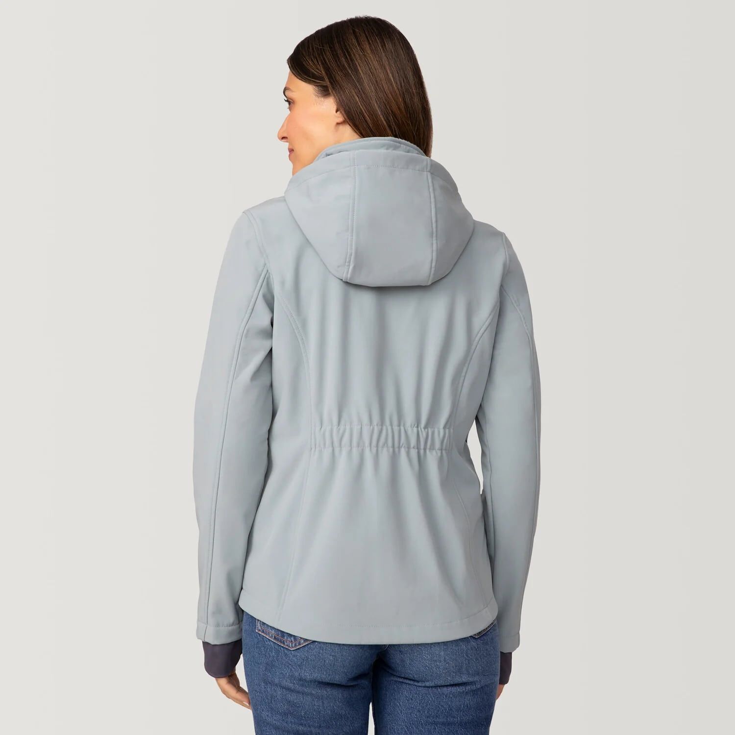 Free Country Women's Aeris II Super Softshell Jacket in Silver Chip