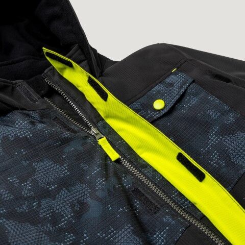 Free Country Boy's Multi Rip Stop Boarder Jacket in Black