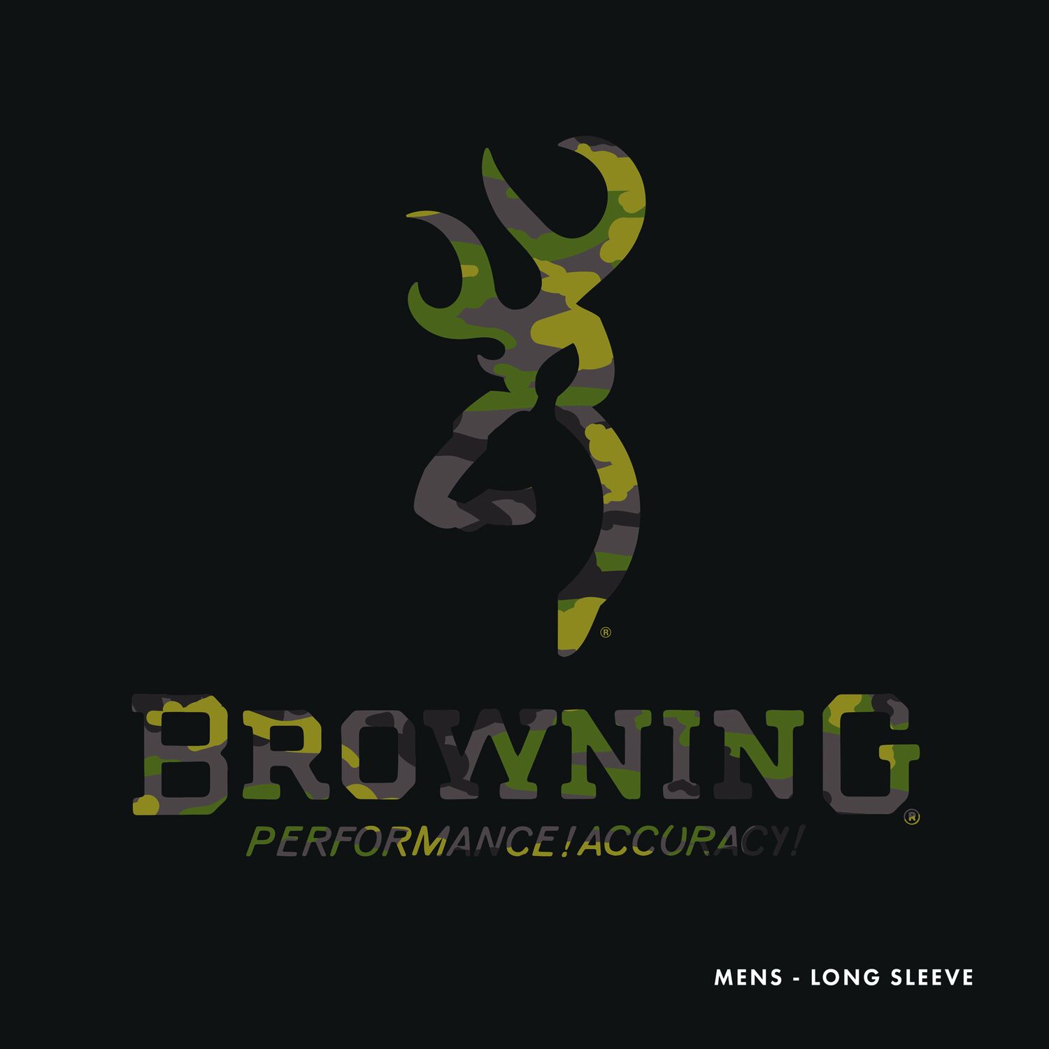 Browning Men's Camo Over Under Long Sleeve Shirt