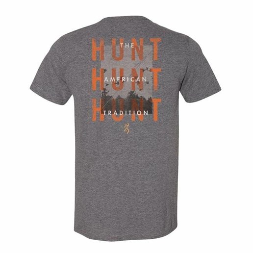 Browning Men's Three Hunt Short Sleeve Graphic T-Shirt