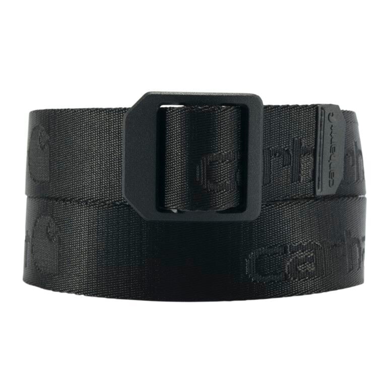 Carhartt Men's Nylon Webbing Ladder Lock Belt in Black