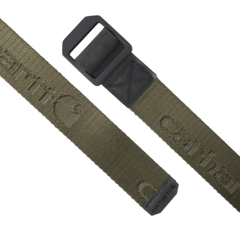 Carhartt Men's Nylon Webbing Ladder Lock Belt in Army Green