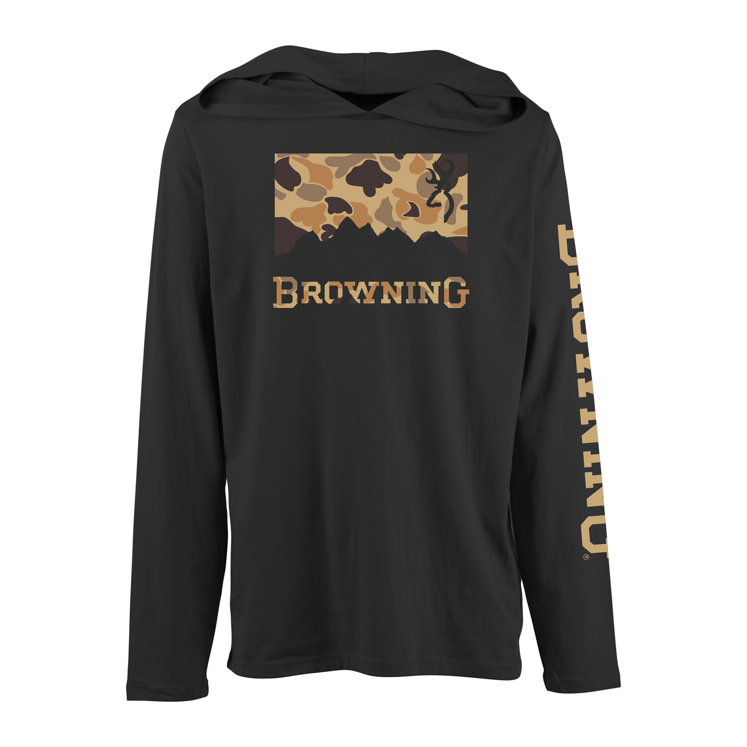 Browning Men's Taylor Hooded Long Sleeve Tee