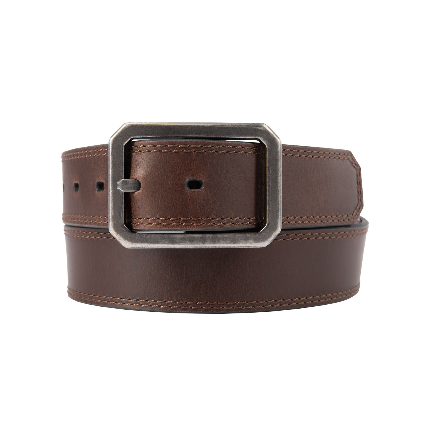 Carhartt Men's Leather Reversible Center Bar Buckle Belt
