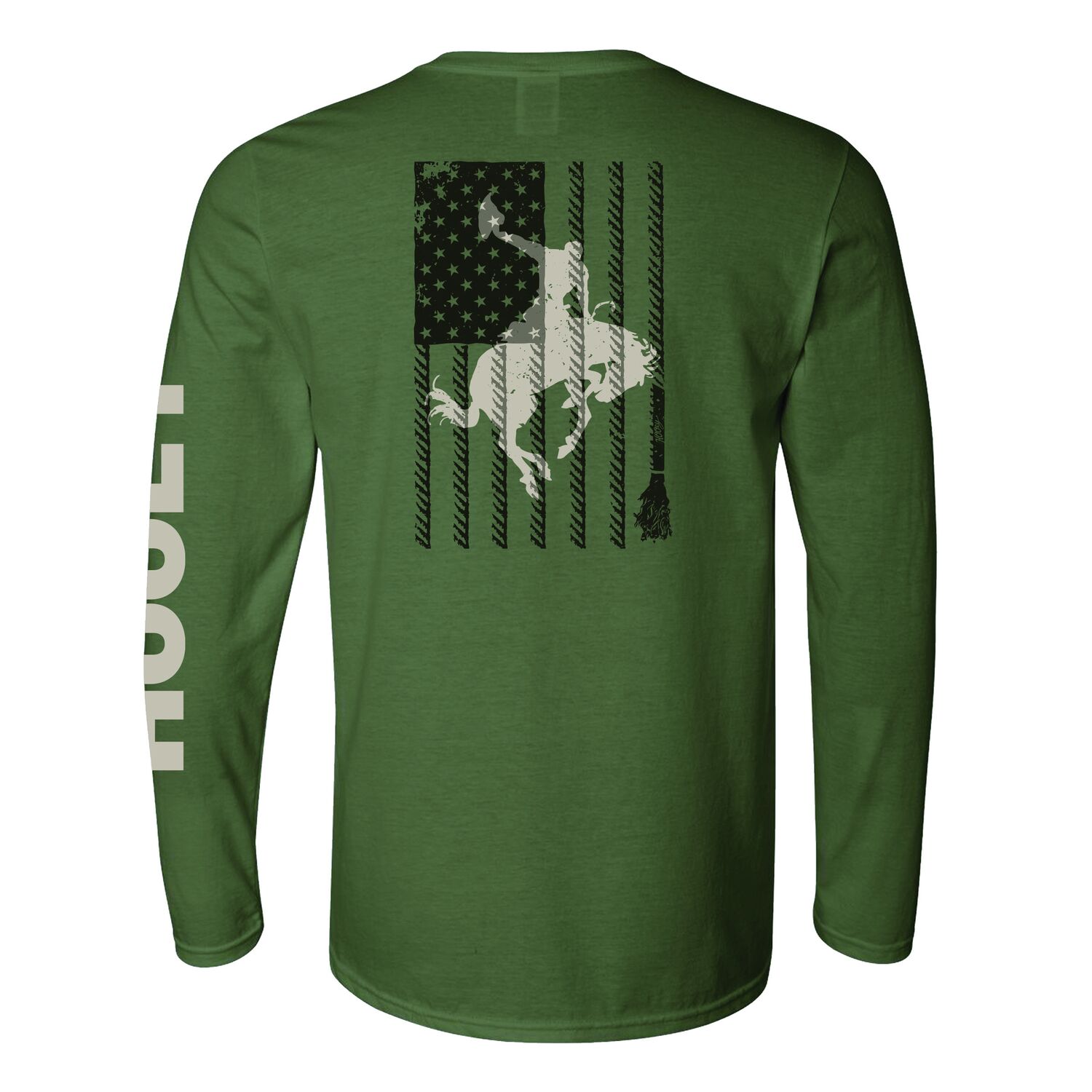 Hooey Men's Hooey Bronc Flag Long Sleeve Shirt