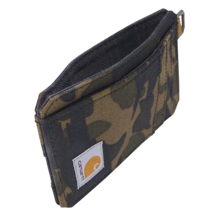 Carhartt Men's Nylon Duck Front Pocket Wallet in Blind Duck Camo