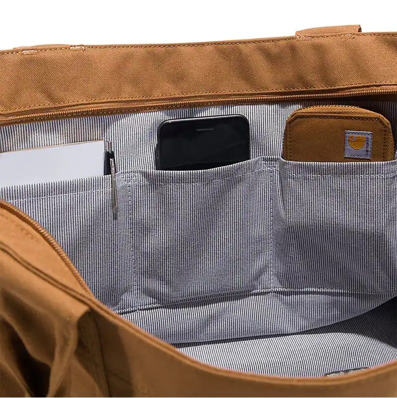 Carhartt Horizontal Zip Tote in Carhartt Brown