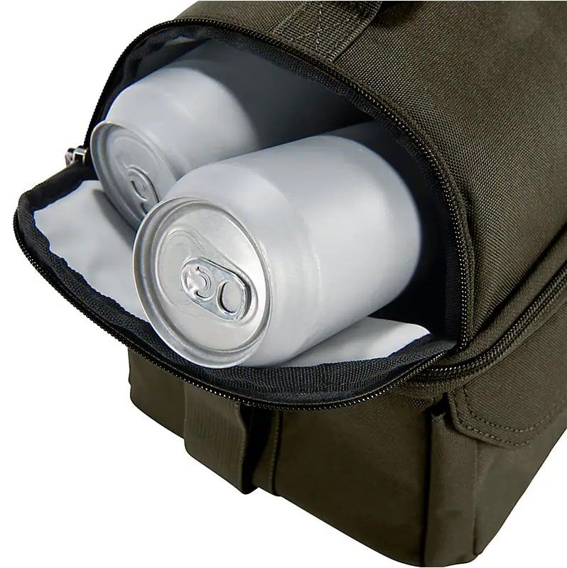Carhartt Insulated 12 Can Two Compartment Lunch Cooler in Tarmac
