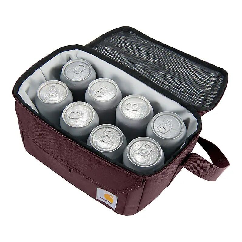 Carhartt Insulated 12 Can Two Compartment Lunch Cooler in Port