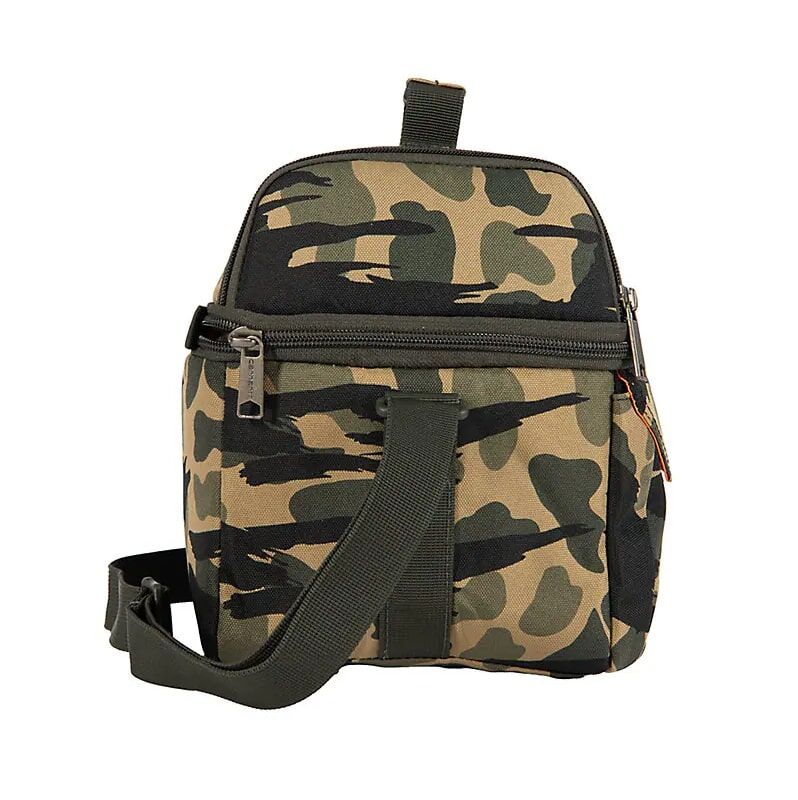 Carhartt Insulated 12 Can Two Compartment Lunch Cooler in Blind Duck Camo