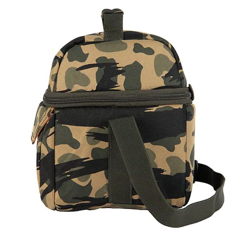 Carhartt Insulated 12 Can Two Compartment Lunch Cooler in Blind Duck Camo