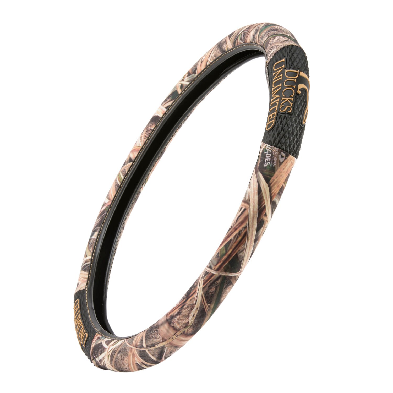 Ducks Unlimited Diamond Stacked Logo 2-Grip Steering Wheel Cover