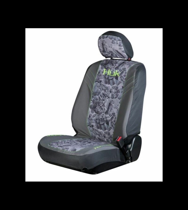 Huk Freshwater Seat Cover - Gray - Interior Car Accessories