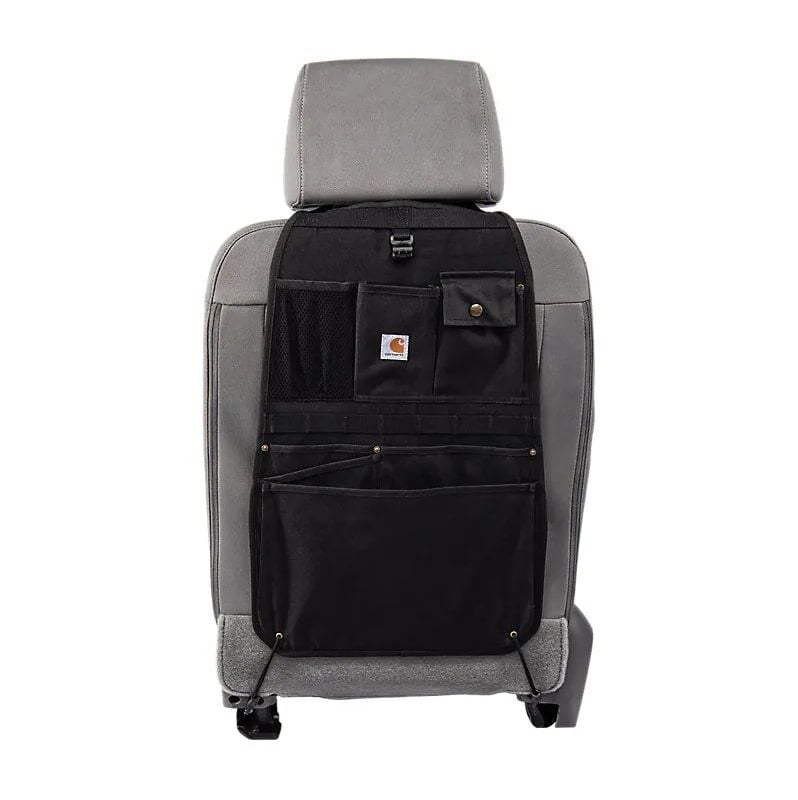 Carhartt Black Universal Nylon Duck Seat Organizer