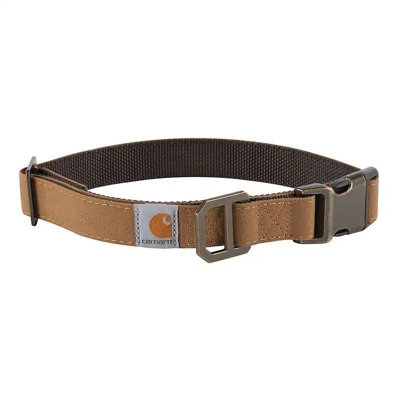Carhartt Dark Brown Duck Large Dog Collor